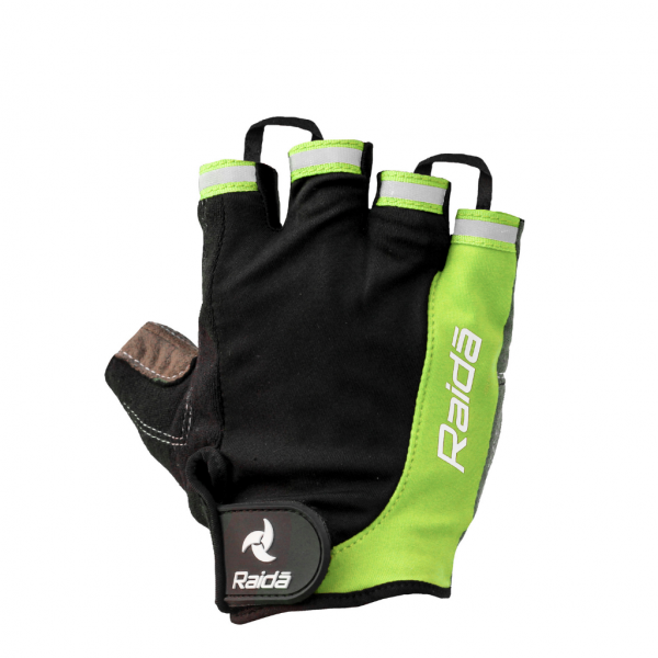 neon cycling gloves