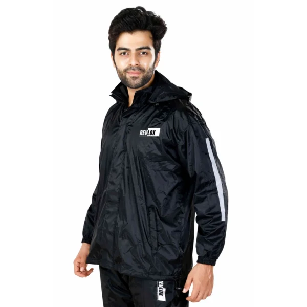 rain jacket with reflector
