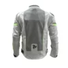 grey riding jacket