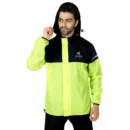 Raida Drymax 15K Rain Jacket | Hiviz-Black - M