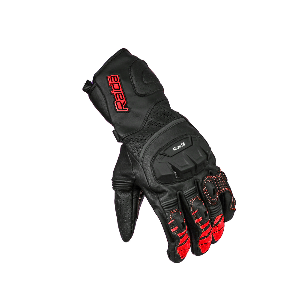 Raida AeroPrix Motorcycle Gloves | Red - Image 6
