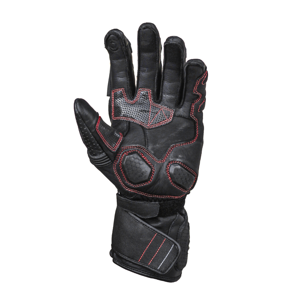 Raida AeroPrix Motorcycle Gloves | Red - Image 3