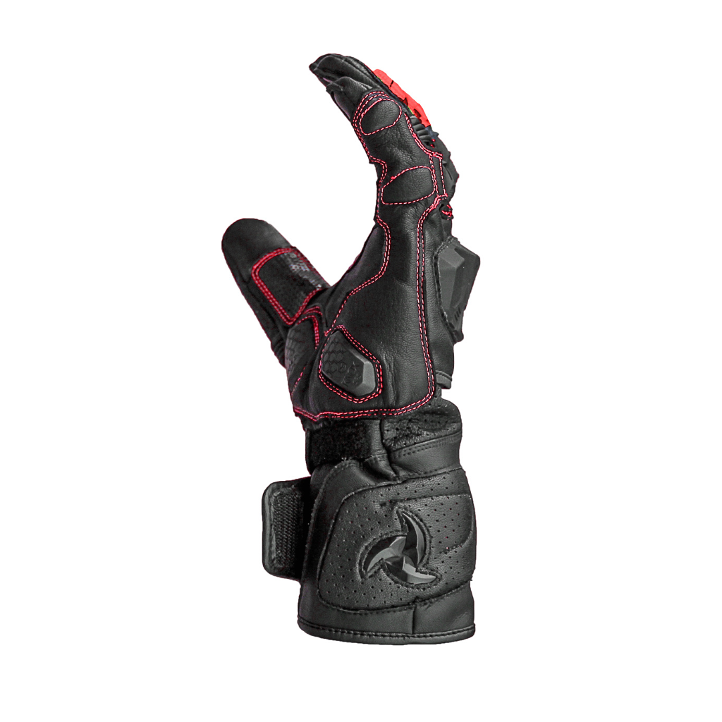 Raida AeroPrix Motorcycle Gloves | Red - Image 4