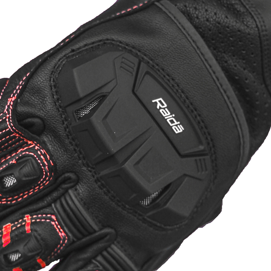 Raida AeroPrix Motorcycle Gloves | Red - Image 5
