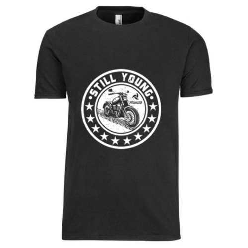 Raida Still Young T-Shirt | Black