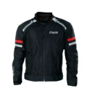 Raida Tourer Jacket | Black/Red - Black/Red, S