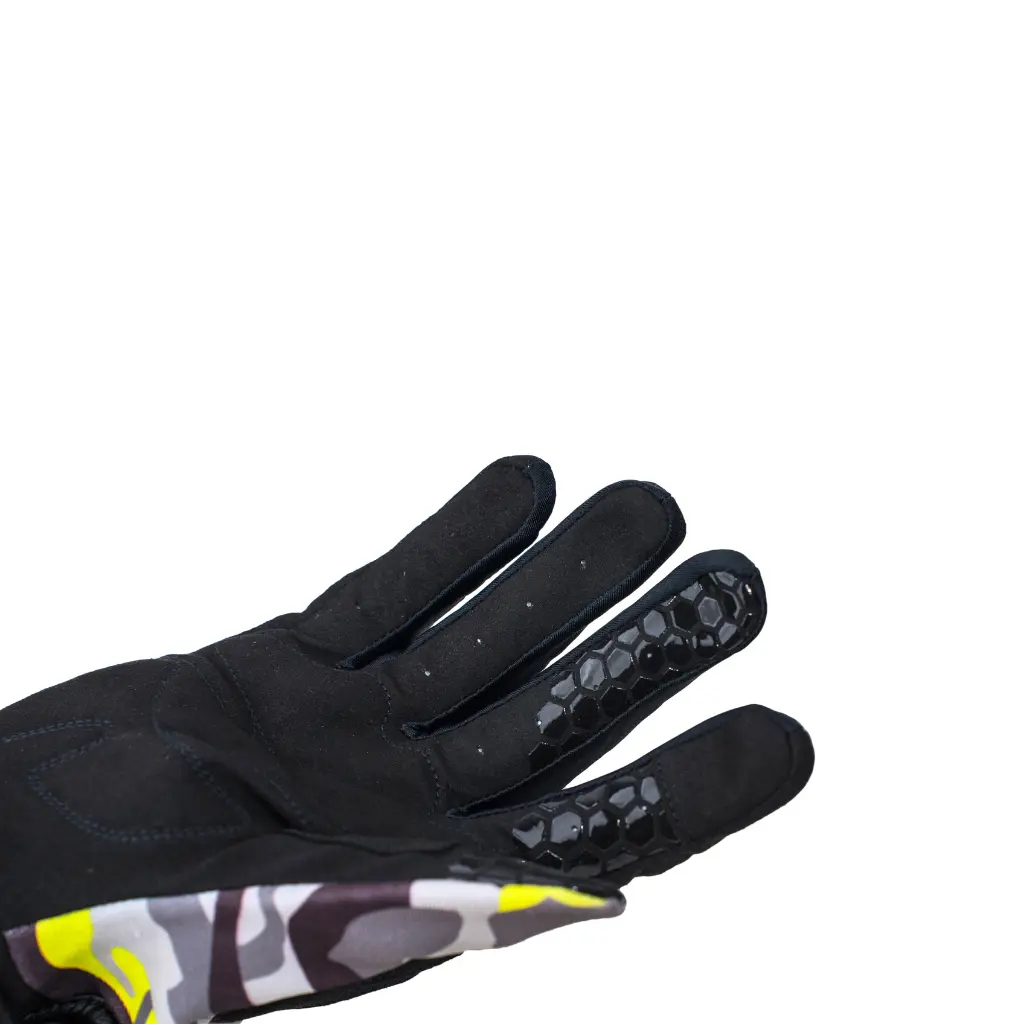 Raida Trailcraft Off-Road Gloves | Camo-Hiviz - Image 5
