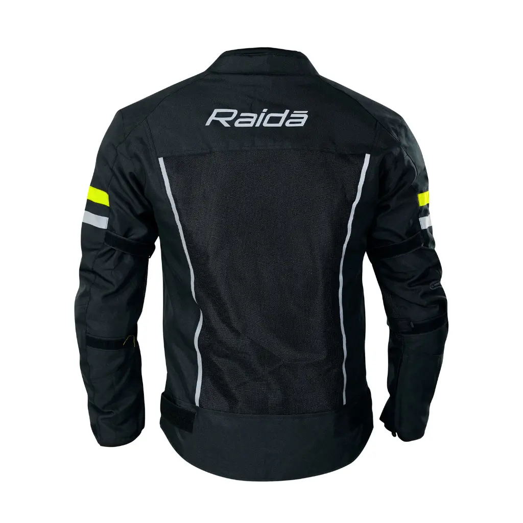 Raida Tourer Jacket | Black/Hiviz - Image 3