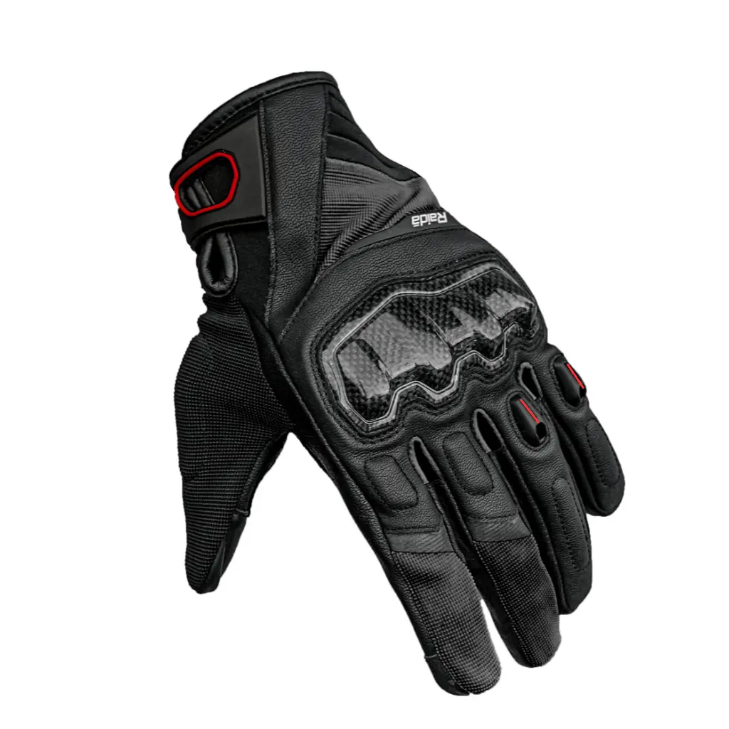 Raida Carbonite Gloves | Black - Image 2