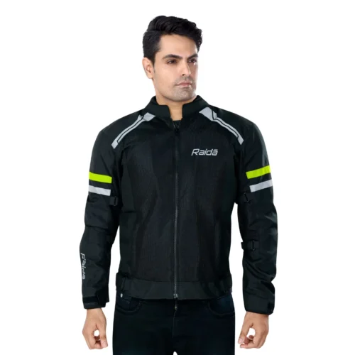 Raida Tourer Jacket | Black/Hiviz