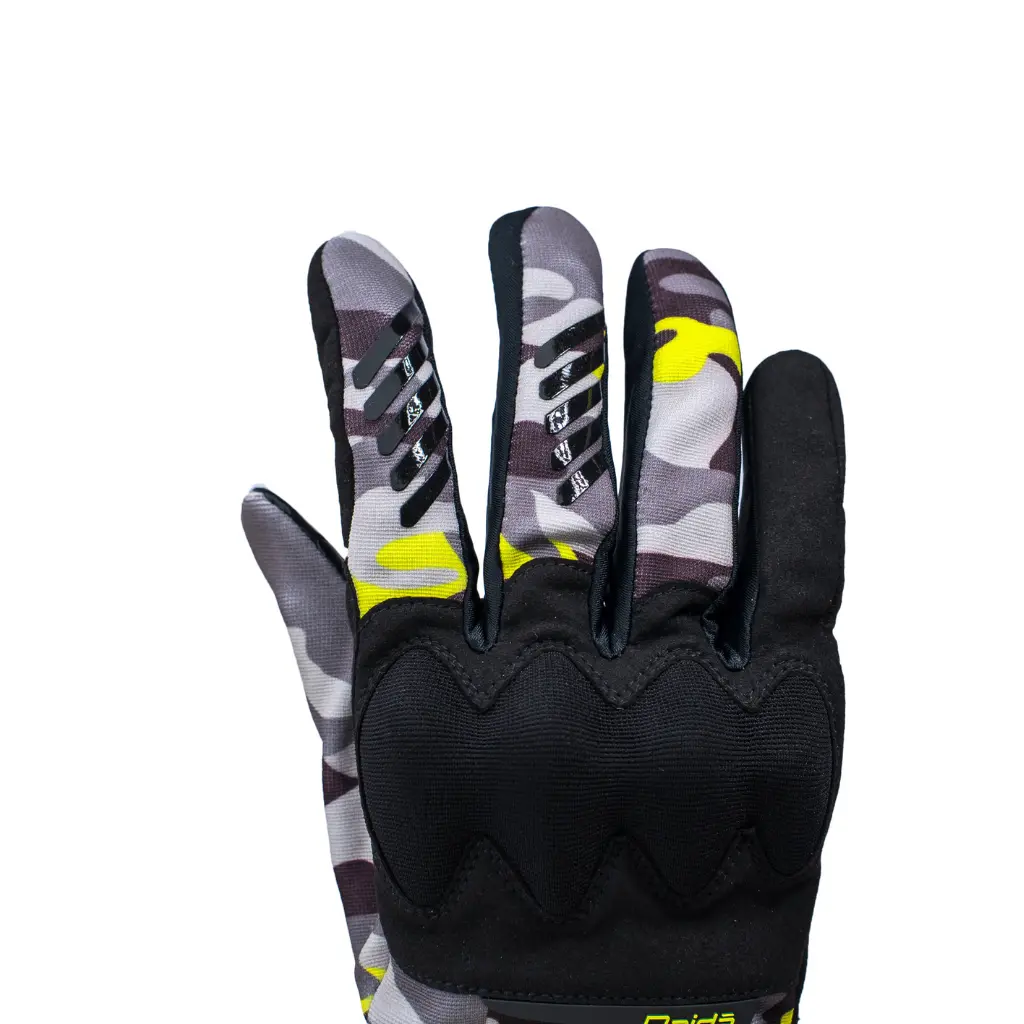 Raida Trailcraft Off-Road Gloves | Camo-Hiviz - Image 4