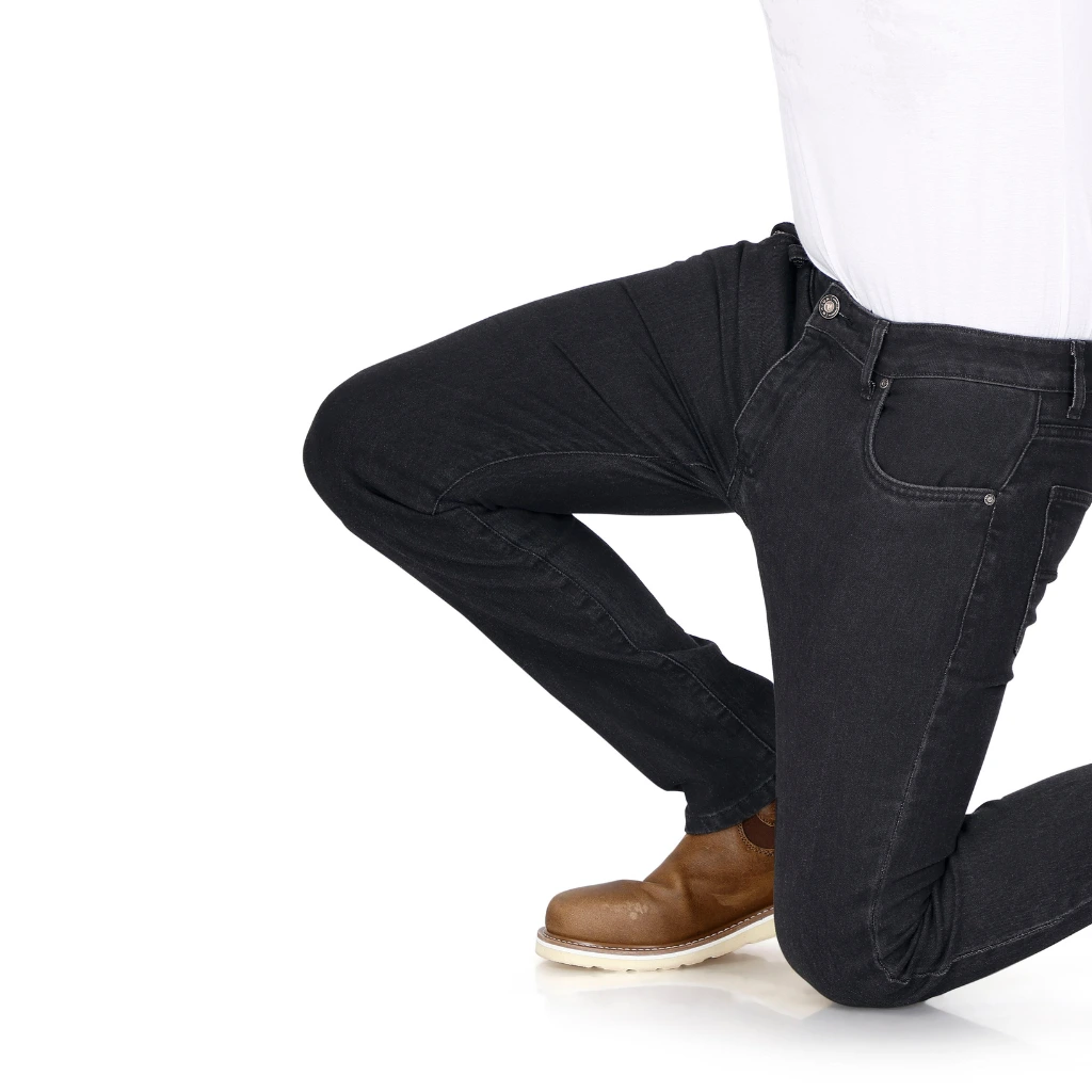 Raida UrbanR Motorcycle Jeans | Black Raw - Image 4