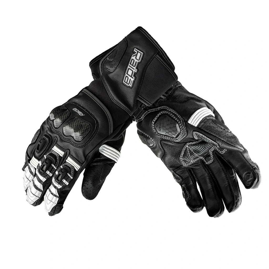 Raida AeroPrix Carbon Edition Gloves | White - Image 2