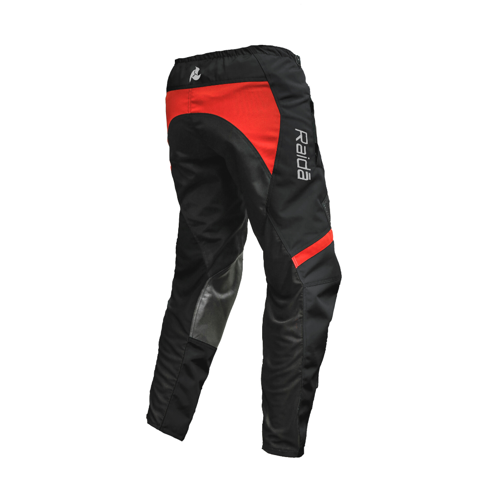 Raida Trailcraft Off-Road Pants | Black/Red - Image 2