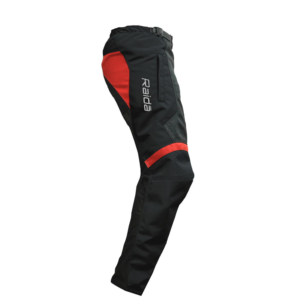 Raida Trailcraft Off-Road Pants | Black/Red - Image 3