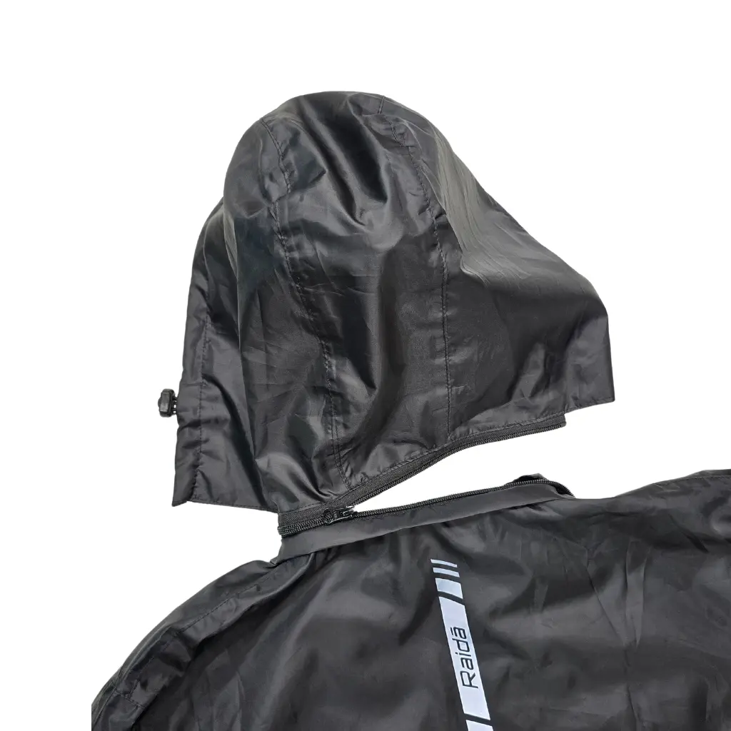 Raida Drymax 10K Rain Jacket | Hiviz-Black - Image 4
