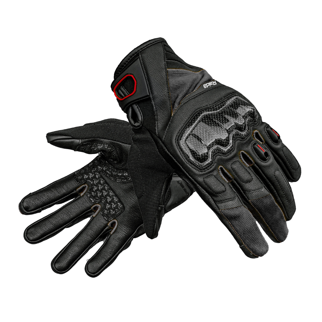 Raida Carbonite Gloves | Black