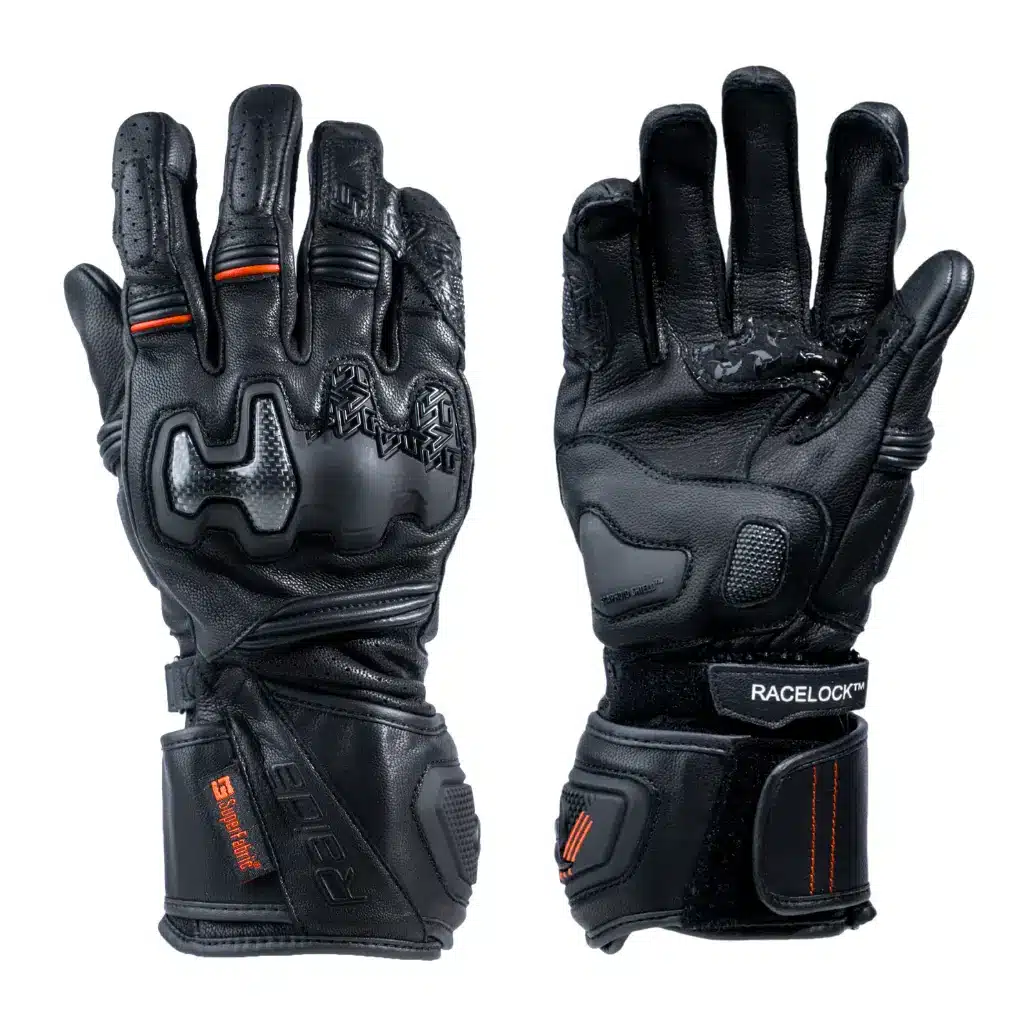 Raida Drift EVO Motorcycle Gloves | Red - Image 2