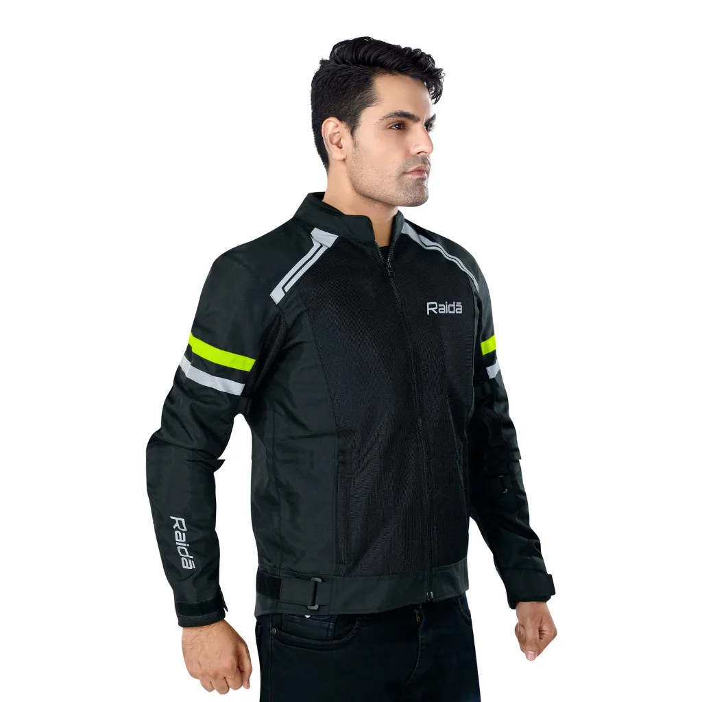 Raida Tourer Jacket | Black/Hiviz - Image 4