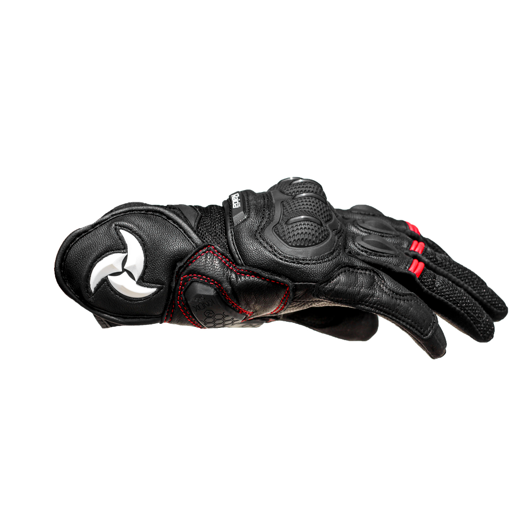 Raida AirWave Motorcycle Gloves | Red - Image 4