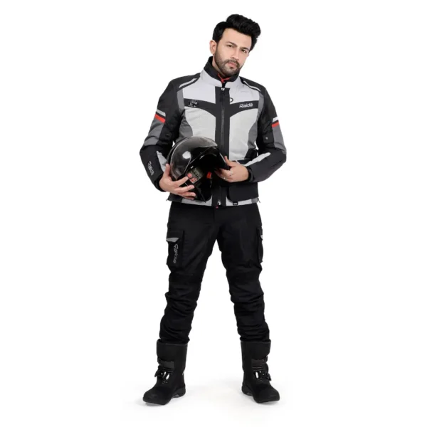 raida jacket stone grey