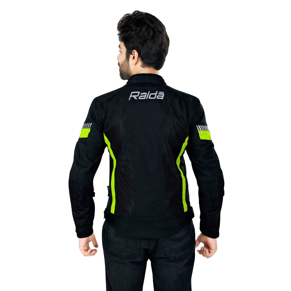 Raida BOLT Motorcycle Jacket | Hi-Viz - Image 3