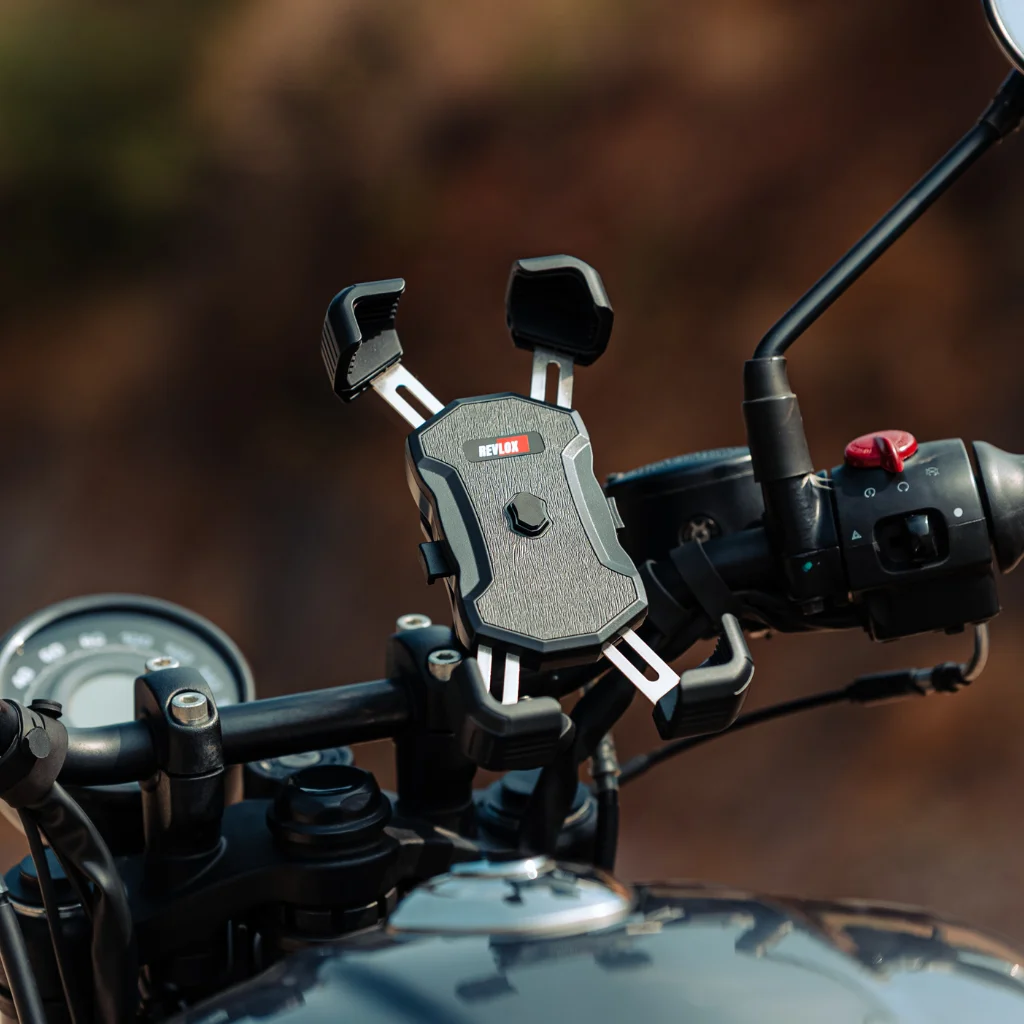 REVLOX FlexPro Motorcycle Mobile Mount with Vibration Dampener - Image 2
