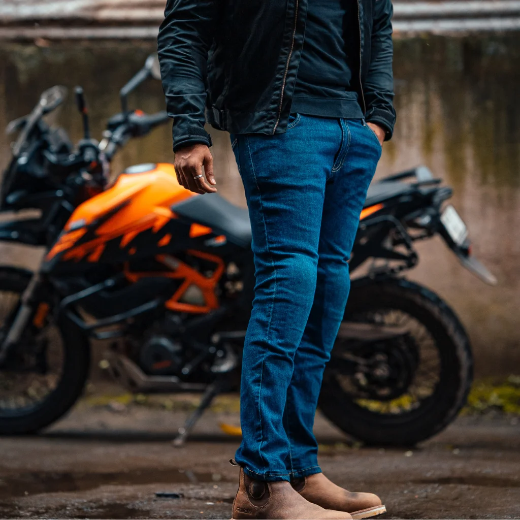Raida UrbanR Motorcycle Jeans | Indigo Raw - Image 2