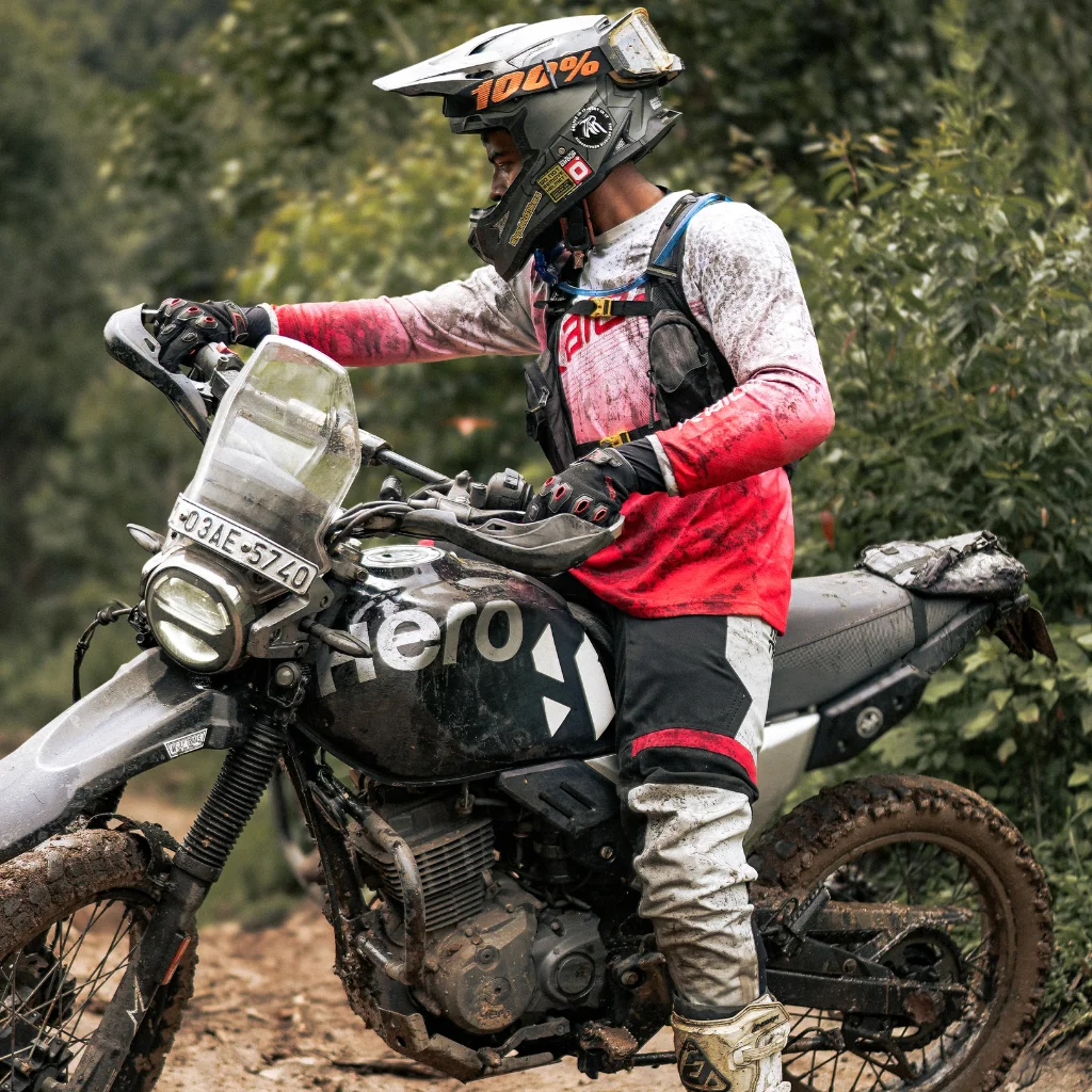 Raida Trailcraft MX Jersey | Red - Image 2