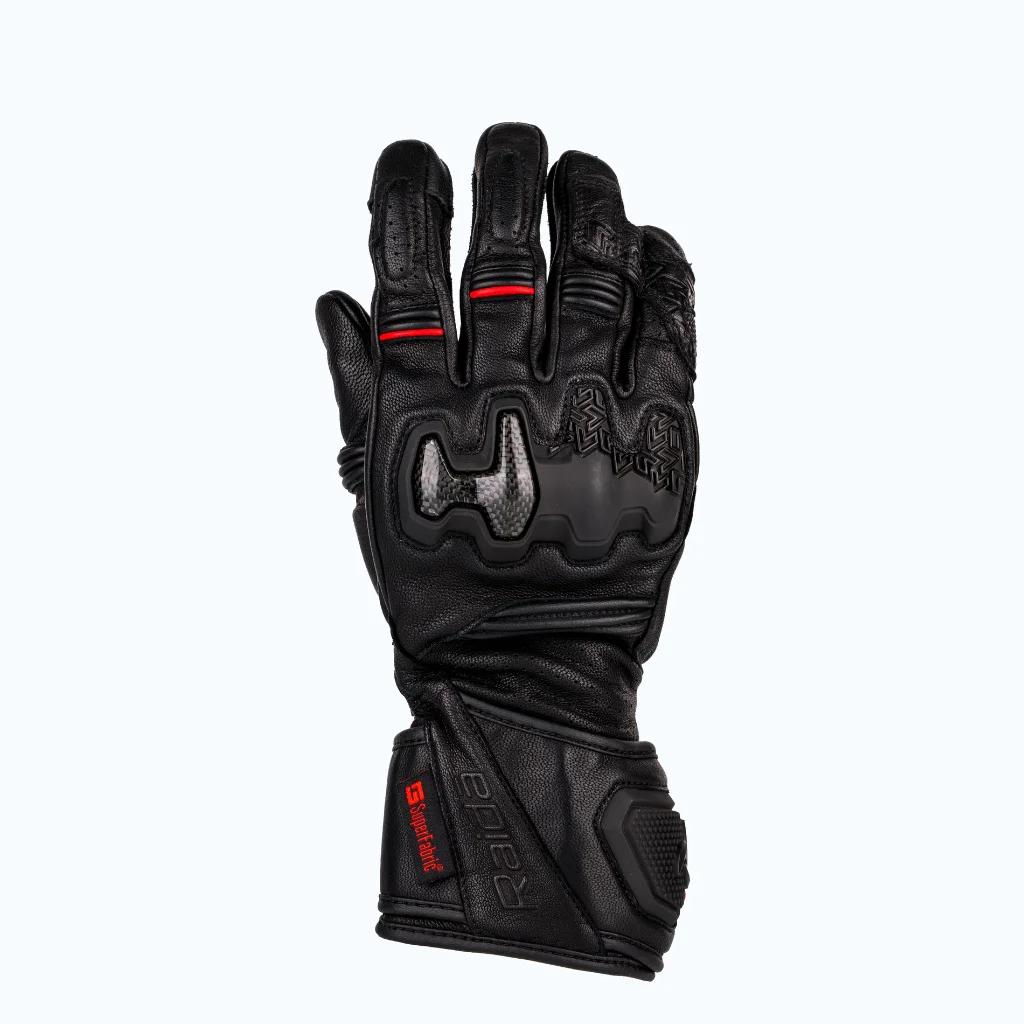 Raida Drift EVO Motorcycle Gloves | Red