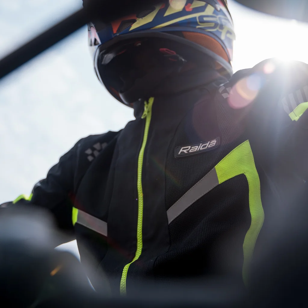 Raida BOLT Motorcycle Jacket | Hi-Viz - Image 2